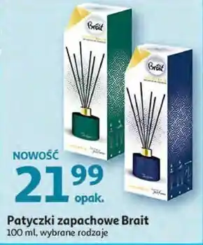 Auchan Patyczki zapachowe brait oferta