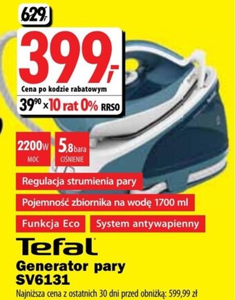 Media Expert Generator pary tefal oferta
