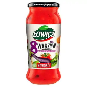 Auchan Łowicz sos 8 warzyw po śródziemnomorsku 500 g oferta