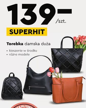 Biedronka Torebka duża puccini oferta