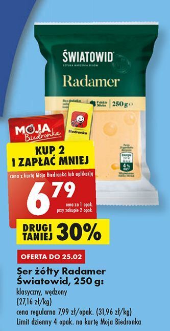 Biedronka Ser radamer światowid oferta