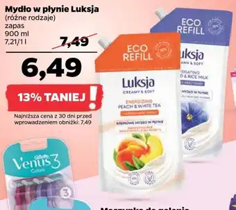 Netto Luksja Mydło w płynie 900ml oferta
