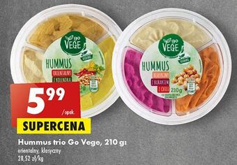 Biedronka Hummus trio orientalny govege oferta