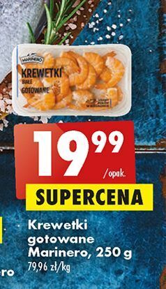 Biedronka Krewetki białe gotowane marinero oferta