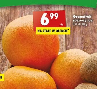 Biedronka Grapefruit różowy oferta