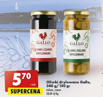 Biedronka Oliwki zielone drylowane gallo oferta