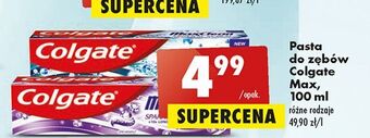 Biedronka Pasta do zębów sparkle diamonds colgate max white oferta