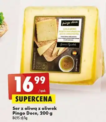 Biedronka Ser z oliwą oliwek pingo doce oferta