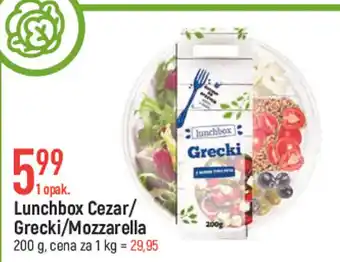 E.Leclerc Lunchbox Cezar/Grecki/Mozzarella 200g oferta