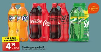 Biedronka Napój pomarańczowy fanta oferta