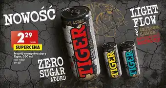 Biedronka Napój ocean breeze tiger energy drink oferta