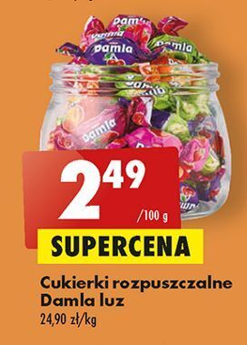 Biedronka Cukierki damla damla oferta