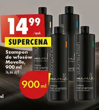 Biedronka Szampon do włosów strong & thick mevelle oferta