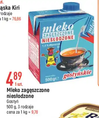 E.Leclerc Gostyń Mleko zagęszczone niesłodzone 500g oferta