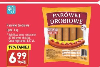 ALDI Parówki drobiowe oferta