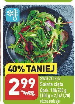 ALDI Sałata cięta świeże jesz oferta