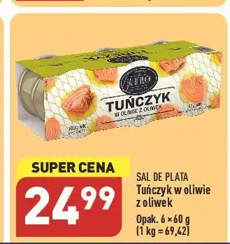 ALDI Tuńczyk w oliwie z oliwek sal de plata oferta