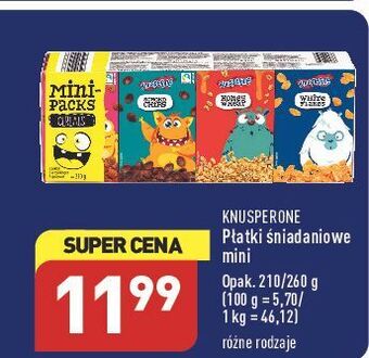ALDI Płatki śniadaniowe mini knusperone oferta