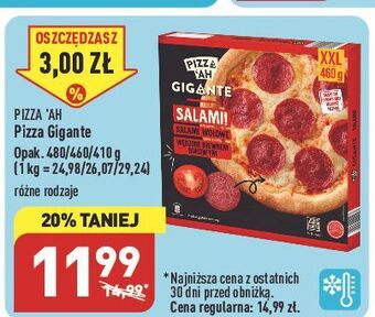 ALDI Pizza mozzarella pizz'ah oferta