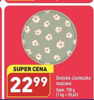 ALDI Ciastka maślane duńskie oferta