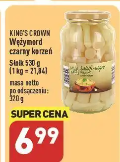 ALDI Wężymord czarny korzeń king's crown (aldi) oferta