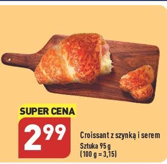 ALDI Croissant z szynką i serem oferta