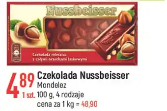E.Leclerc Mondelez Czekolada Nussbeisser 100g oferta