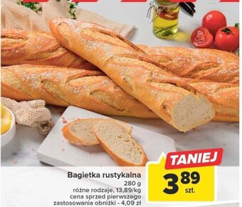 Carrefour Bagietka rustykalna 280g oferta