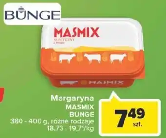 Carrefour Bunge Margaryna Masmix 380-400g oferta