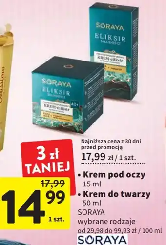 Intermarche Soraya Krem pod oczy 15ml oferta