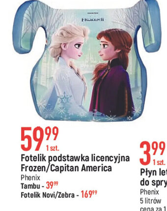 E.Leclerc Phenix Fotelik podstawka licencyjna oferta