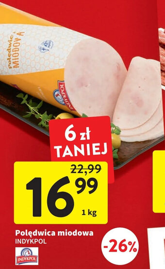 Intermarche Indykpol Polędwica miodowa 1kg oferta