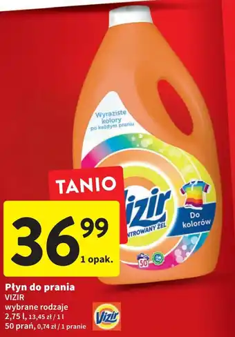 Intermarche Vizir Płyn do prania 2,75l oferta