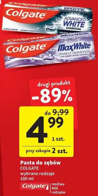 Intermarche Colgate Pasta do zębów 100ml oferta