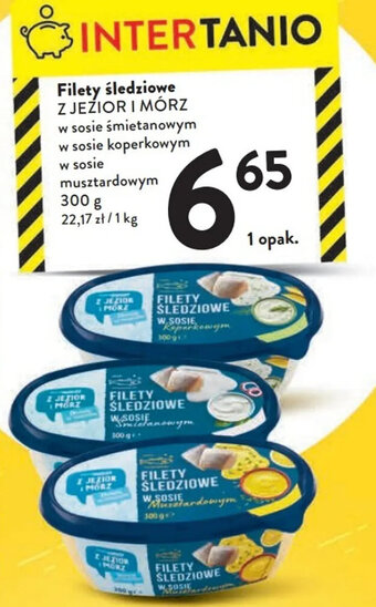 Intermarche Z Jezior i Mórz Filety śledziowe 300g oferta