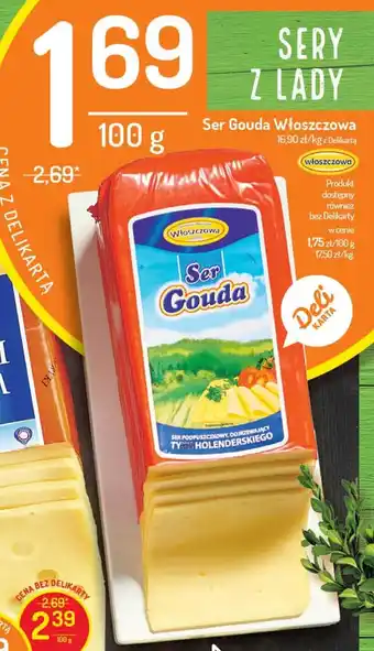 Ser Gouda Włoszczowa 100g