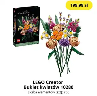 Media Expert Lego Creator Bukiet kwiatów 10280 oferta