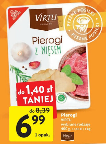 Intermarche Virtu pierogi 400g oferta