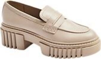 Deichmann Jasnobrązowe mokasyny damskie catwalk na masywnej podeszwie oferta