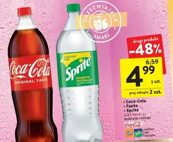 Intermarche Coca Cola Coca Cola, fanta, sprite 1,5l oferta