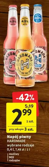 Intermarche Hardmade piwo 0,4l oferta