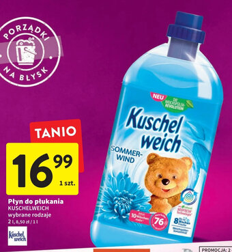 Intermarche Kuschelweich płyn do płukania 2l oferta