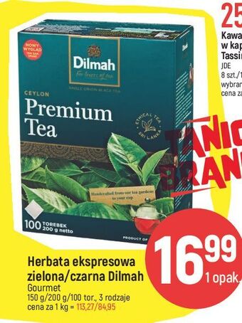 E.Leclerc Herbata dilmah premium tea oferta
