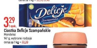 E.Leclerc Ciastka z galaretką pomarańczową delicje szampańskie oferta
