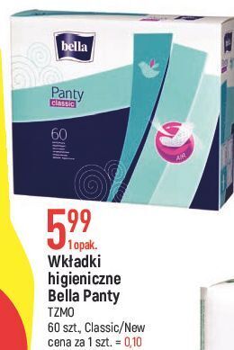 E.Leclerc Wkładki higieniczne bella panty new oferta