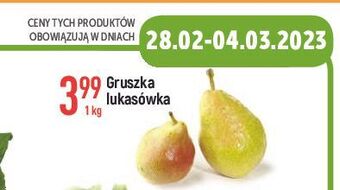 E.Leclerc Gruszka lukasówka oferta
