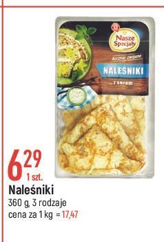 E.Leclerc Naleśniki z serem wiodąca marka nasze specjały oferta