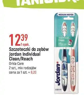 E.Leclerc Szczoteczka do zębów reach medium jordan individual oferta