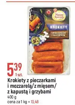 E.Leclerc Krokiety z mięsem wiodąca marka nasze specjały oferta