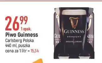 E.Leclerc Piwo + szklanka guinness draught oferta